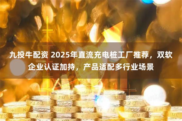 九投牛配资 2025年直流充电桩工厂推荐,双软企业认证加持,产品适配多行业场景